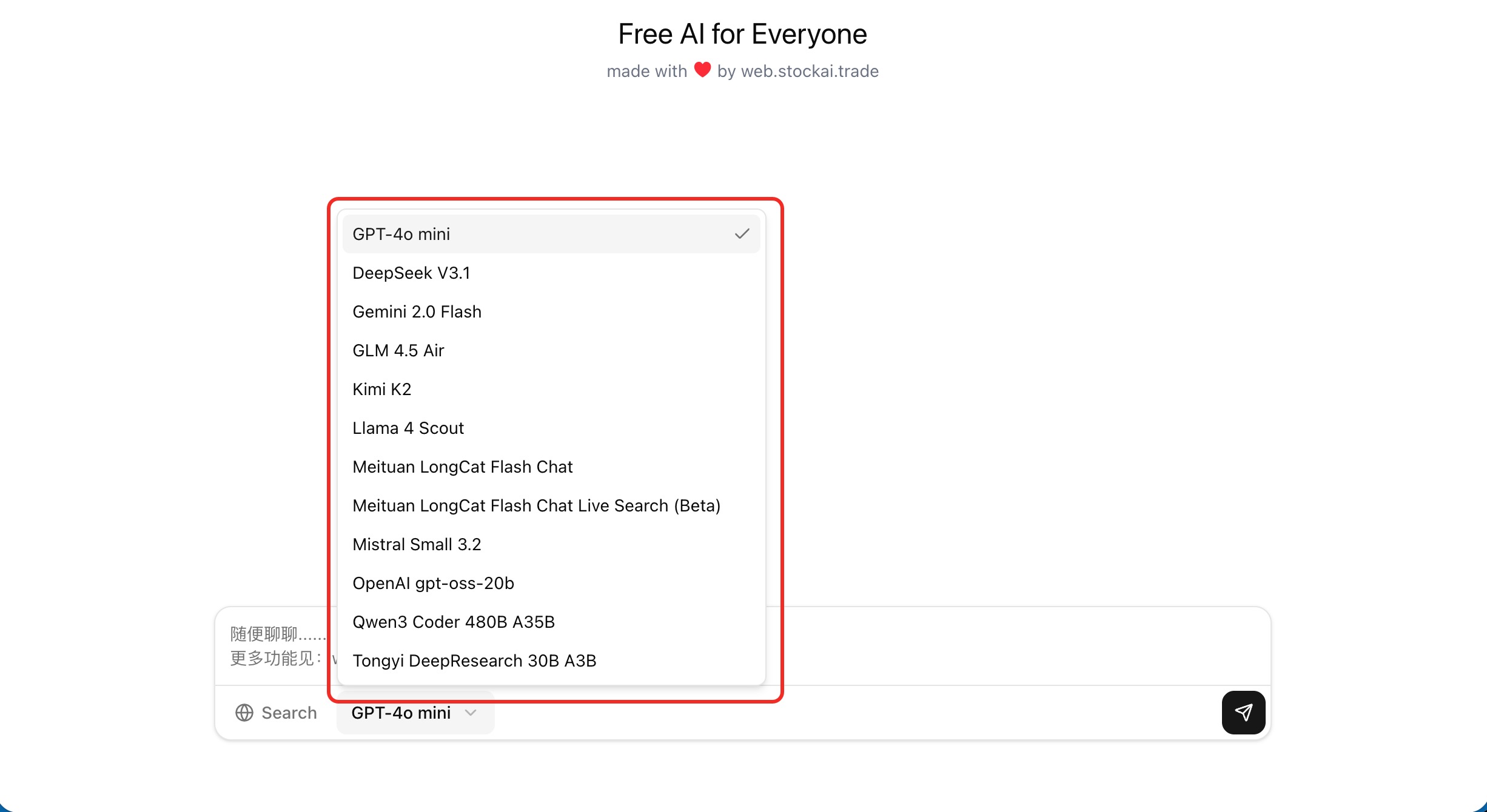 Free AI for Everyone
